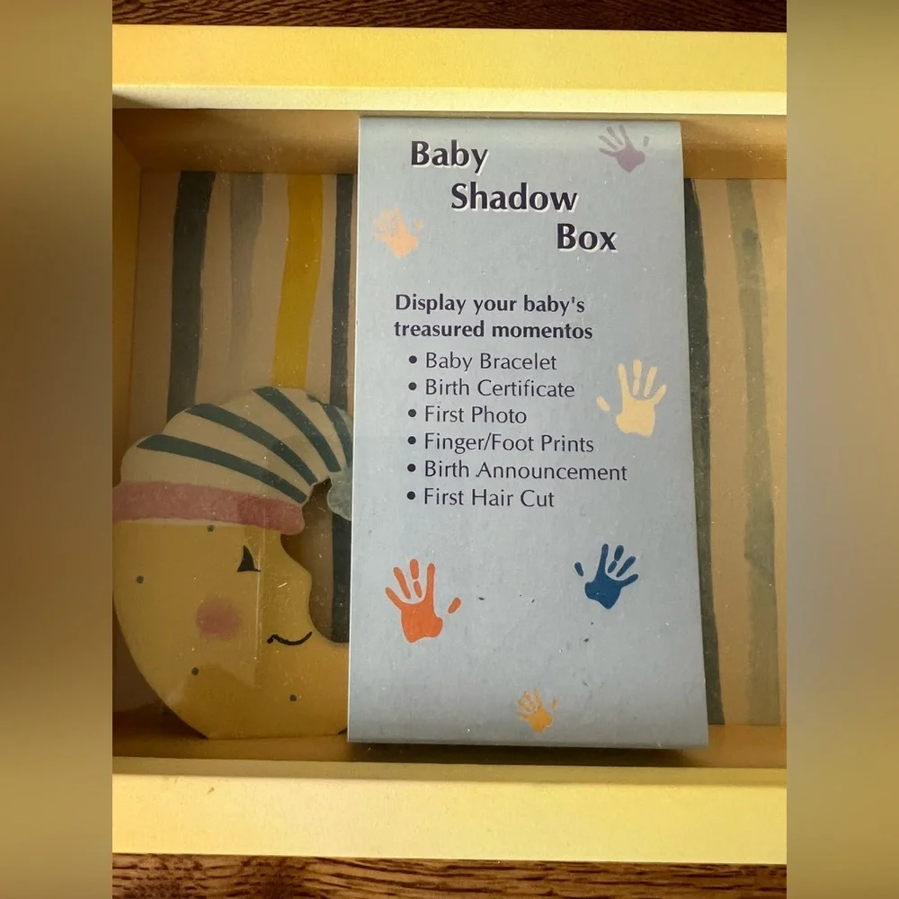 Fetco Baby Moon Shadow Box New in Box